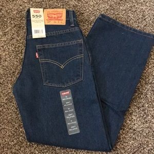 NWT Levi’s 550 Relaxed Fit Boys Jeans